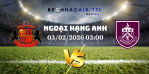 Sunderland Vs Burnley